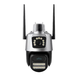 Defender Pro - Cámara PTZ WiFi con sirena integrada