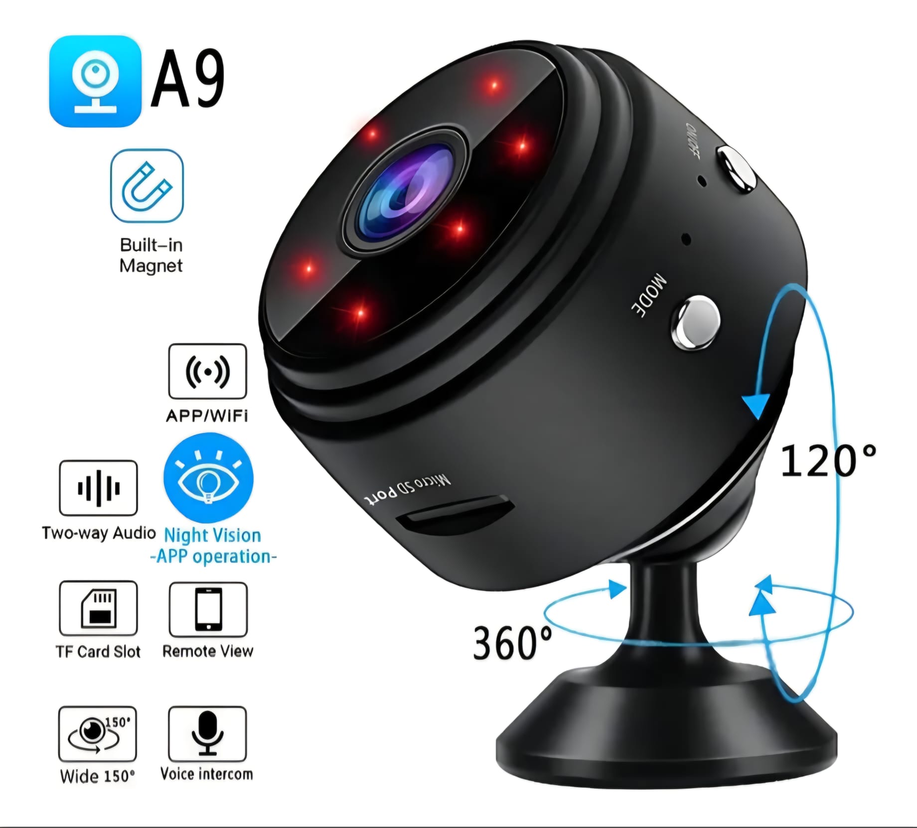 Ragnar A9 Mini – Vigilancia invisible, protección total - Imagen 3